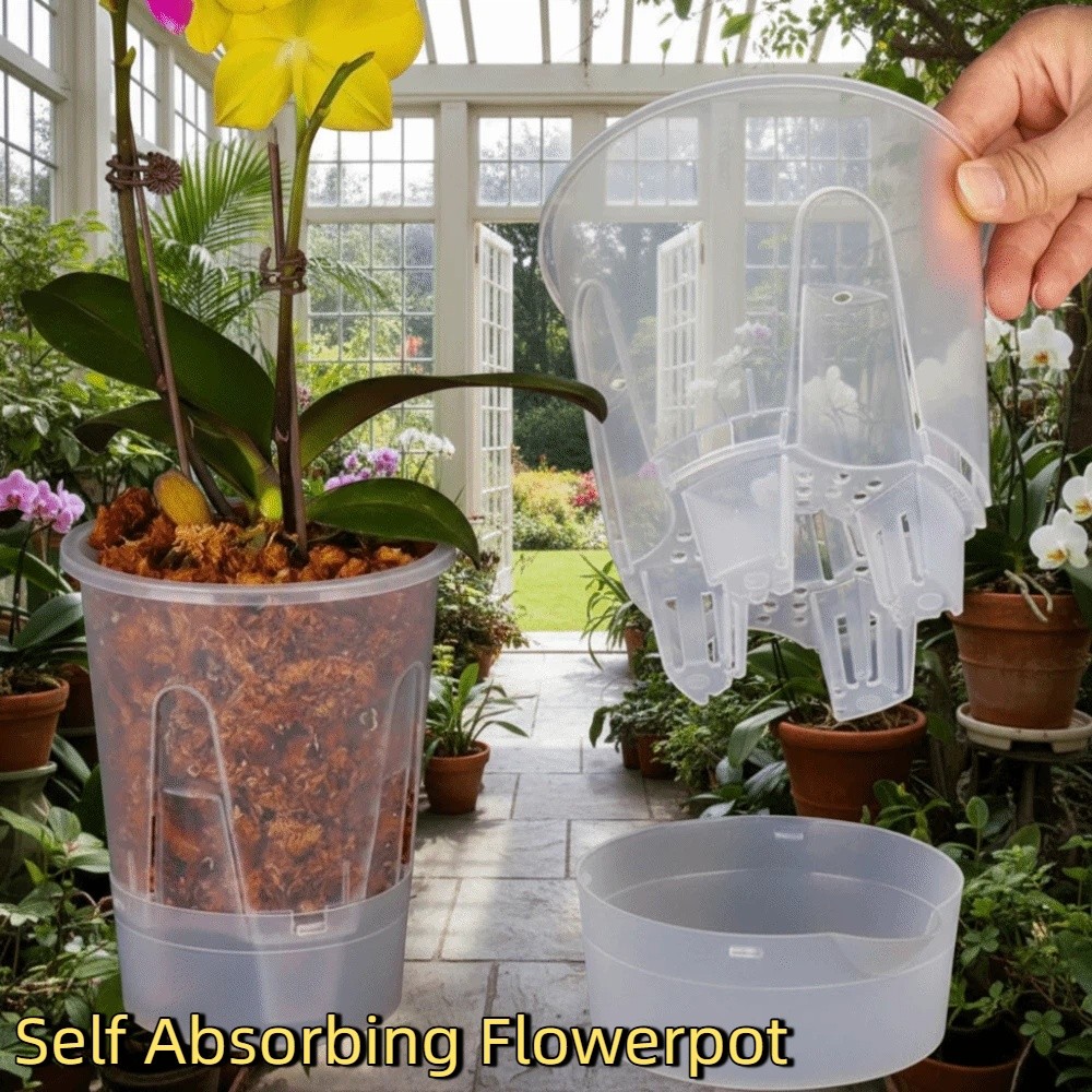 Plastic Self Absorbing Flowerp - Aloe Vera Pot 评论和价格