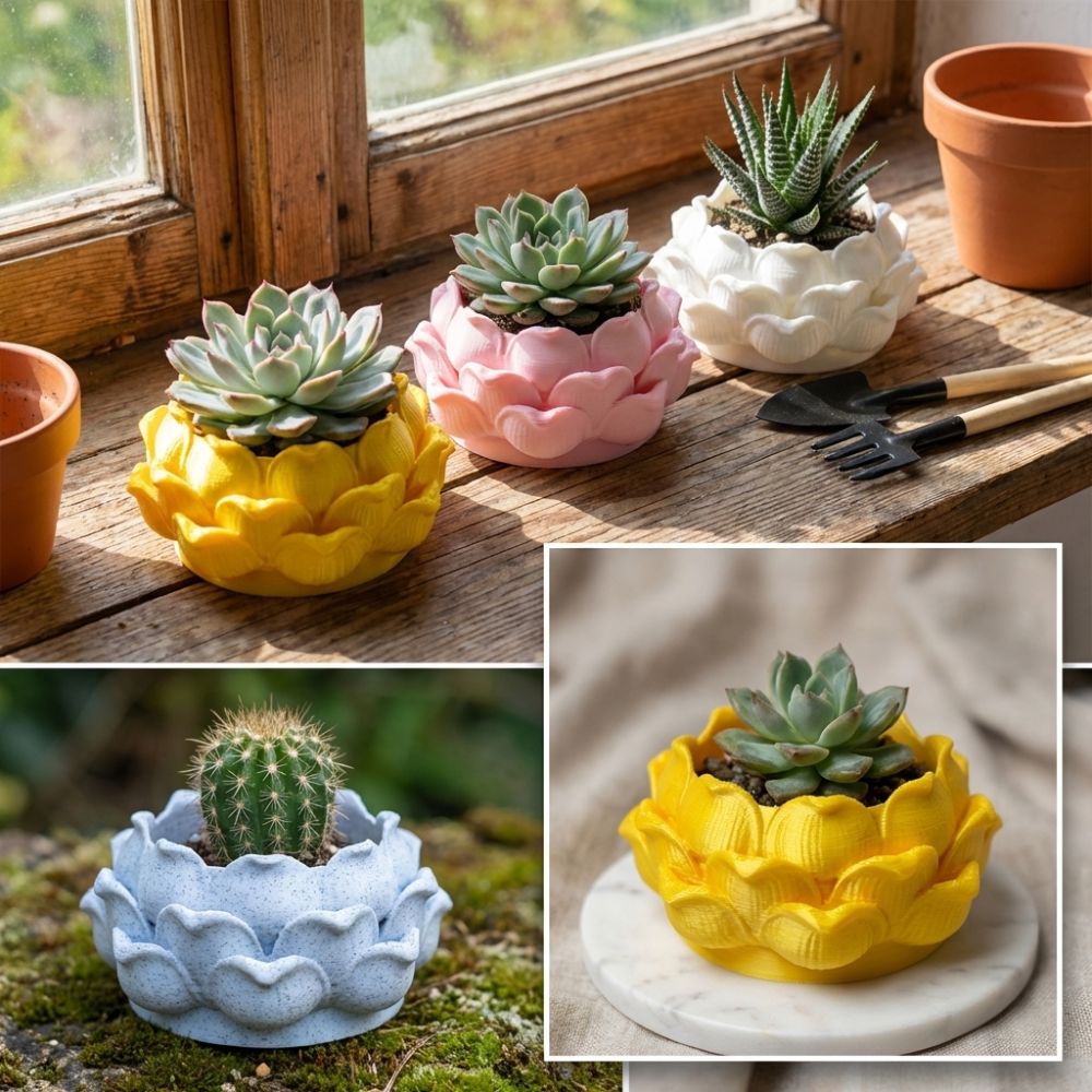 Lotus Shaped Succulent Plant P - Echeveria Succulent 评论和价格