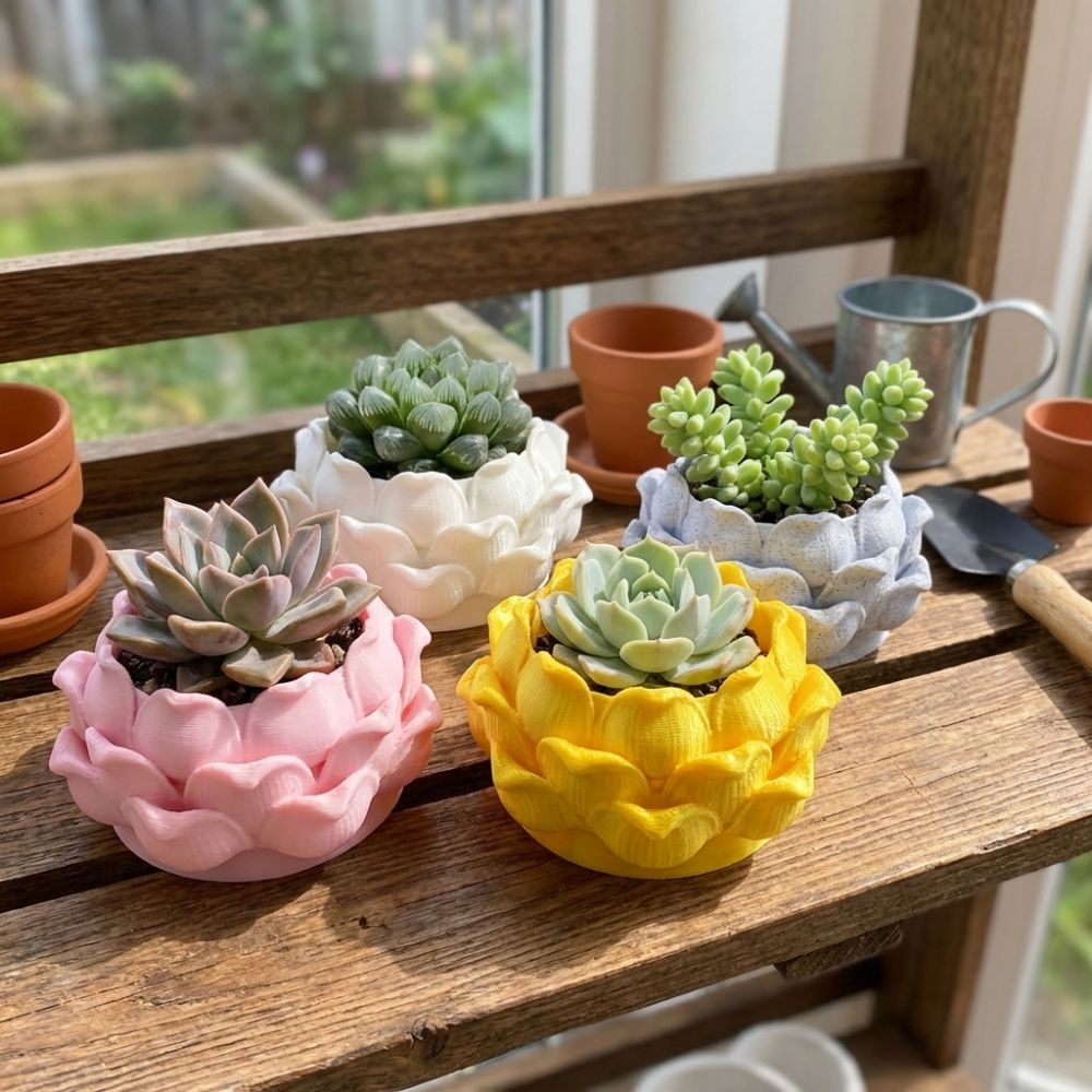 Lotus Shaped Succulent Plant P - Echeveria Succulent 评论和价格